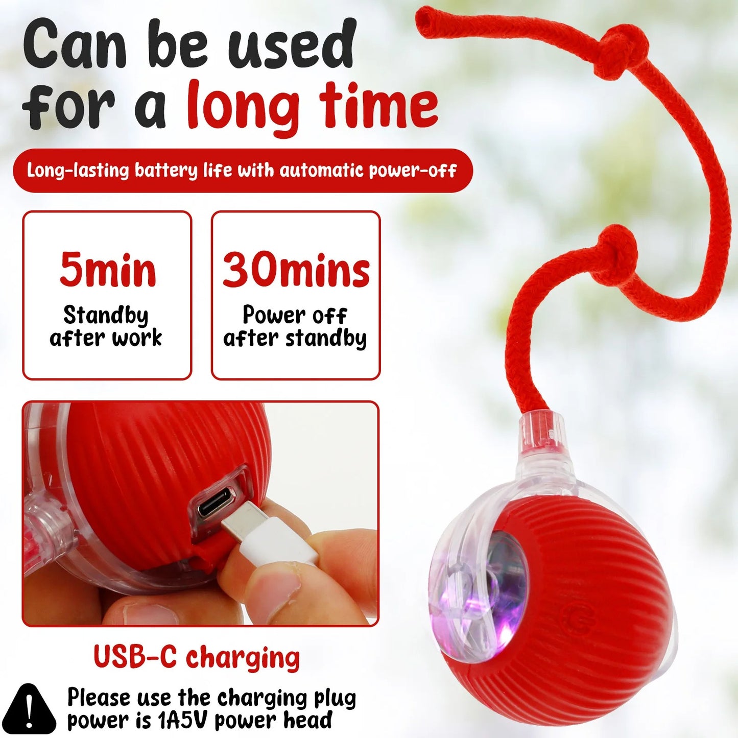 Interactive Cat Ball Toy